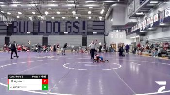 62-66 lbs Cons. Round 2 - Dominick Agnew, Team Tiger vs Julian Yunker, Carmel USA Wrestling Club