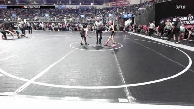 85 lbs Consolation - Sawyer Roelofsen, Central Kansas Young Lions vs Rayden Wishard, Claremore Wrestling Club