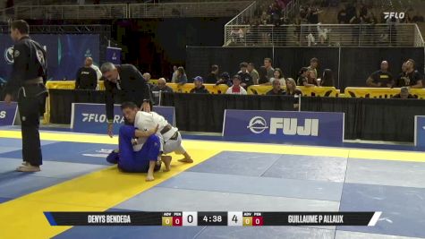 Guillaume P Allaux vs Denys Bendega 2025 Pan Jiu Jitsu IBJJF Championship