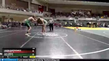 235 lbs Quarterfinals (8 Team) - Jaxon Bartkowicz, Holdingford vs Sam Brick, Paynesville
