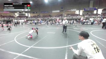 53 lbs Rr Rnd 3 - Amani Luna, La Gente WC vs Lola Romero, La Gente WC