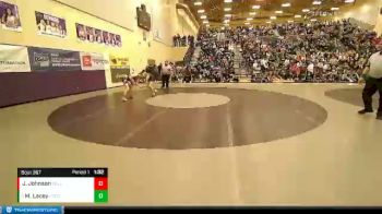 113 lbs 5th Place Match - Mason Lacey, Crook County vs Joseph Johnson, Dallas