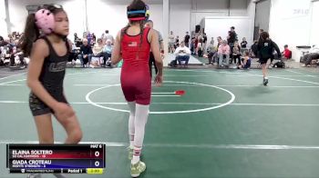 75 lbs Round 3 (6 Team) - Elaina Soltero, So Cal Hammers vs Giada Croteau, Misfits Strength