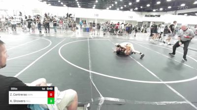 88 lbs Consi Of 4 - Zada Contreras, Espana WC vs Kaine Showers, Falls Academy