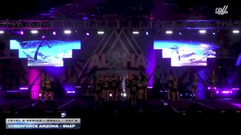 CheerForce Arizona - SNAP [2026 L2 Senior - Small Day 2] 2026 Aloha Grand Nationals