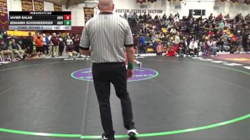 106 lbs Cons. Round 3 - Javier Salas, Crown Point vs Benjamin Schoeneberger, Northampton