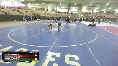 105 lbs Champ. Round 2 - Jackson Roach, Nolensville Wrestling Club vs Barrett Casteel, Rabbit Wrestling Club