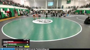 106 lbs Cons. Round 3 - Wyatt Nicholson, Powell vs Caleb Brown, Big Piney