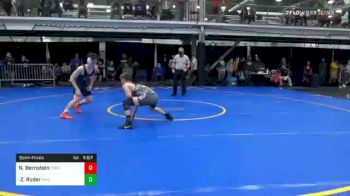 152 lbs Semifinal - Noah Bernstein, Edgemont vs Zack Ryder, Minisink Valley