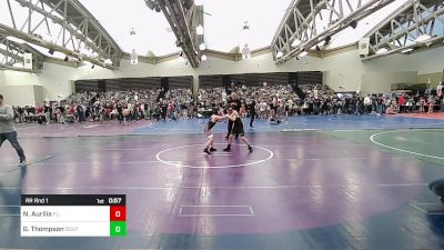 112-B lbs Rr Rnd 1 - Nico Aurilia, F.L.O.W. vs Gavin Thompson, South Plainfield