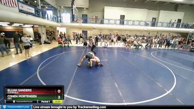 150 lbs 1st Place Match - Cohen Mortensen, Lehi vs Elijah Sanders, Clearfield