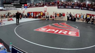 86 kg Champ. Round 3 - Cole Bartram, Mat-Town RTC vs Dylan Fishback, Ohio RTC/ Titan Mercury Wrestling Club (TMWC)