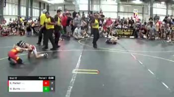 52 lbs Finals (8 Team) - Kamdynn Parker, East Kansas Eagles vs Hudson Burns, Iowa Elite