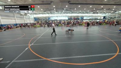 144 lbs Champ. Round 3 - Ricky Montalvan, Doral Academy vs Darion Shannon, Unattached