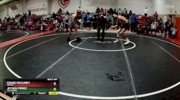 175 lbs Quarterfinal - Jeyden Perez, Columbine vs Chase Mccurdy, Uintah