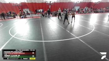 115-123 lbs Round 2 - Hebert Clause Jr., Lakeland Wrestling Club vs Mason Pflugshaupt, Coon Rapids Mat Bandits Wrestling Club