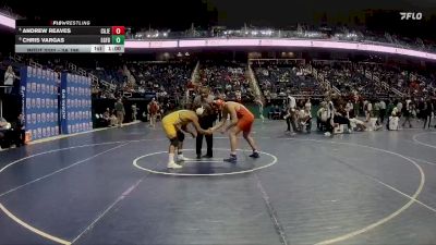 3A 190 lbs Cons. Round 3 - Chris Vargas, Eastern Guilford vs Andrew Reaves, Carson, Jesse