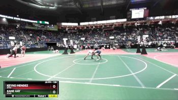 138 lbs Champ. Round 3 - Kane Hay, GLN2 vs Keyno Mendez, BTH2