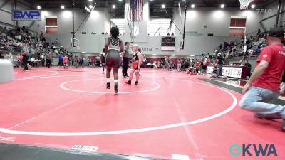 100 lbs Quarterfinal - Rowan Clagg, Hilldale Youth Wrestling Club vs Koby Koby Thompson, Pin-King All Stars