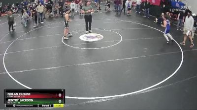 115 lbs Round 1 (4 Team) - Jentry Jackson, KC Elite vs Nolan Clouse, Legacy Elite