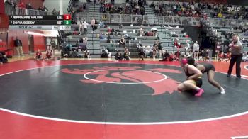 155 lbs Quarterfinal - Sofia Boddy, Bettendorf vs Jeffimare Valsin, Linn-Mar