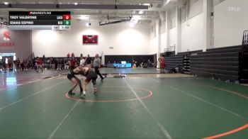 125 lbs Placement Matches (16 Team) - Izaias Espino, Modesto Junior College vs Troy Valentine, Lassen College