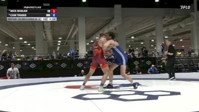 Quarters - Nick Nosler, Southern Illinois RTC vs Cain Tigges, Moen Wrestling Academy