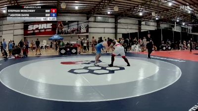 125 kg Champ. Round 2 - Stephan Monchery, Boone RTC vs Ashton Davis, Spartan Combat RTC/ Titan Mercury Wrestling Club (TMWC)