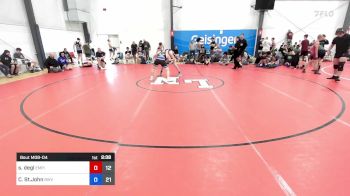 77 kg Rr Rnd 4 - Sean Degl, Empire Wrestling Academy vs Christian St.John, Blue Wave 1