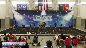 Fusion All Stars - Recon [2026 L1 Junior - D2 Day 1] 2026 PacWest Utah Challenge