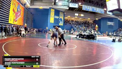 190 lbs Cons. Round 1 - Shane Montgomery, St Marks vs Maxim Nepochatov, Council Rock South