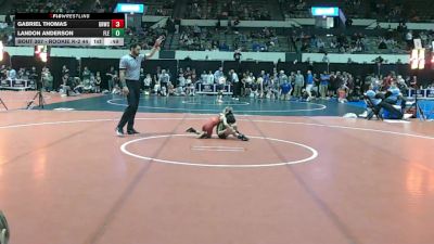 Rookie K-2 44 Champ. Round 1 - Landon Anderson, Flex vs Gabriel Thomas, Great Neck Wrestling Club