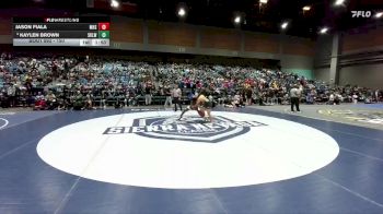 150 lbs Champ. Round 2 - Kaylen Brown, Skyline vs Jason Fiala, Millikan