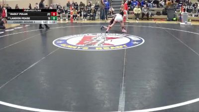 70 lbs Champ. Round 1 - Radly Pulak, Jack Pine Savage vs Landon Pease, Team Nazar