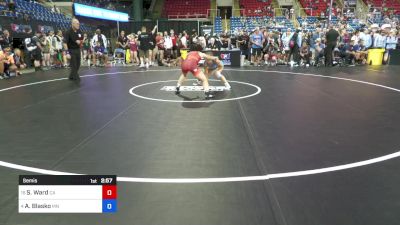 120 lbs Semis - Shayna Ward, CA vs Aspen Blasko, MN