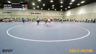 240 lbs Rr Rnd 1 - Zoey Webb, Storm 7-12 vs Kyrie Jones, Aztec Lady Warriors