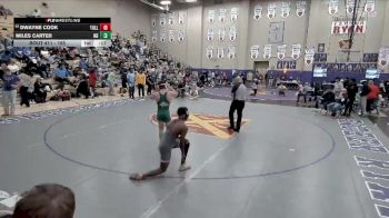 165 lbs Cons. Round 2 - Dwayne Cook, Tullahoma vs Miles Carter, Notre Dame