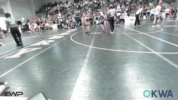 120 lbs Rr Rnd 2 - Gunner Tyre, Wagoner Takedown Club vs Daniel Rojas, Team Tulsa Wrestling Club