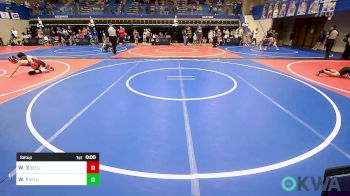 86 lbs Rr Rnd 1 - Noah Back, R.A.W. vs Tristan Peters, Claremore Wrestling Club