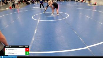 204-245 lbs Round 3 - Luke Wellman, Lakeview vs Asher McKenna, 2TG
