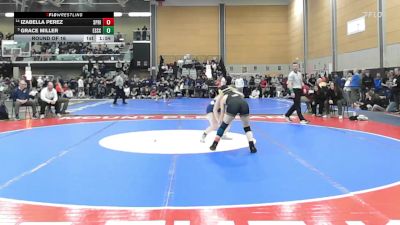 120 lbs Round Of 16 - Izabella Perez, Springfield Central (W) vs Grace Miller, Essex