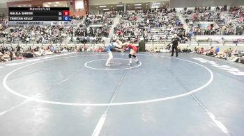 U23 Women - 76F Champ. Round 2 - Kalila Shrive, CA vs Tristan Kelly, CO