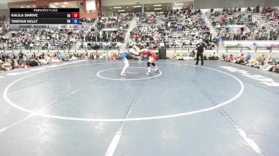 U23 Women - 76F Champ. Round 2 - Kalila Shrive, CA vs Tristan Kelly, CO