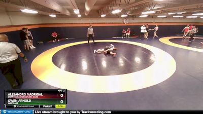 132 lbs Cons. Round 3 - Owen Arnold, Westlake vs Alejandro Madrigal, Grantsville Wrestling Club