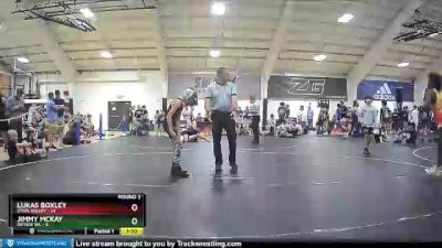 77 lbs Round 2 (6 Team) - Jimmy McKay, Riptide WC vs Lukas Boxley, Steel Valley