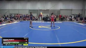 117 lbs Semis & 1st Wrestleback (8 Team) - Rianne Murphy, Indiana vs Bopasoreya Quintana, Wisconsin