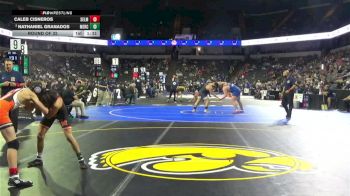 106 lbs Round Of 32 - Caleb Cisneros, Selma (CS) vs Nathaniel Granados, Merced (SJ)