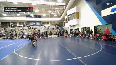 145 lbs Champ. Round 1 - Maryanne Maughan, West vs Payton Adams, Grand County