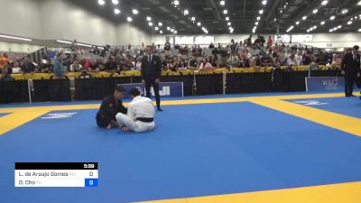 Lucas De Araujo Gomes vs Daeyeon Cho 2024 World Masters IBJJF Jiu-Jitsu Championship