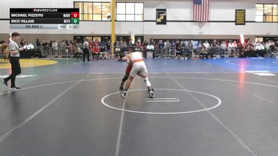 149Brown lbs Rr Rnd 3 - Michael Pizzuto, Maryland vs Nick Villani, Rutgers-UNATT